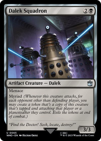 Dalek Squadron (Universes Beyond: Doctor Who) Light Play