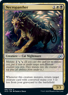 Necropanther (Ikoria: Lair of Behemoths) Light Play Foil