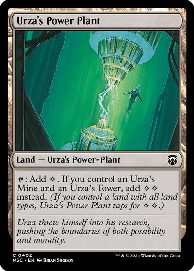 Urza's Power Plant (Commander: Modern Horizons 3) Light Play
