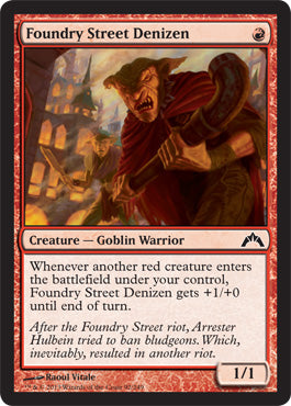 Foundry Street Denizen (Gatecrash) Light Play