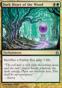 Dark Heart of the Wood (Ravnica) Light Play