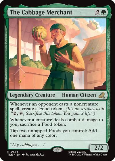 The Cabbage Merchant (Avatar: The Last Airbender: Eternal-Legal) Near Mint Foil