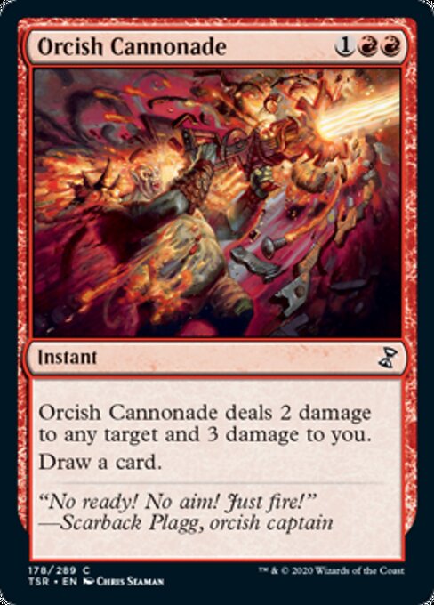 Orcish Cannonade (Time Spiral Remastered) Light Play