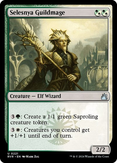 Selesnya Guildmage (Ravnica Remastered) Light Play