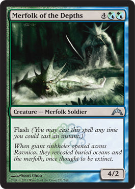 Merfolk of the Depths (Gatecrash) Damaged / Poor