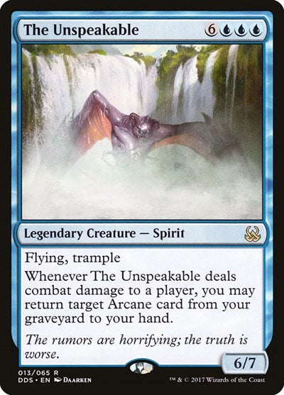 The Unspeakable (Duel Decks: Mind vs Might) Light Play