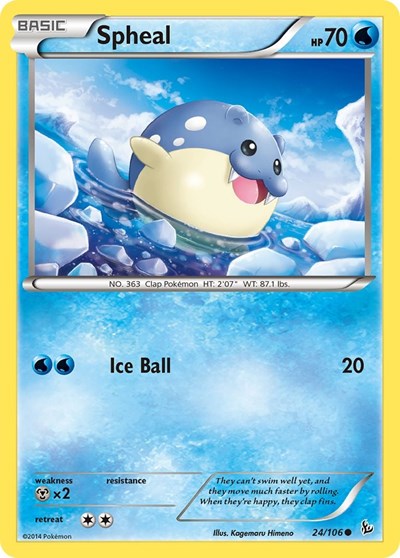 Spheal (XY - Flashfire) Light Play
