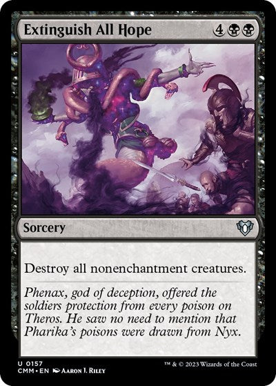 Extinguish All Hope (Commander Masters) Light Play