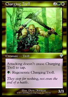 Charging Troll (Invasion) Light Play