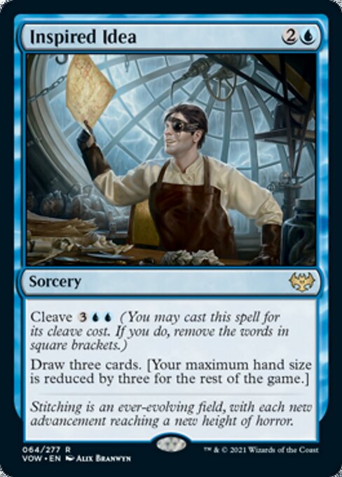 Inspired Idea (Innistrad: Crimson Vow) Light Play