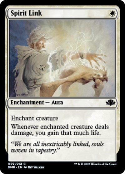 Spirit Link (Dominaria Remastered) Light Play