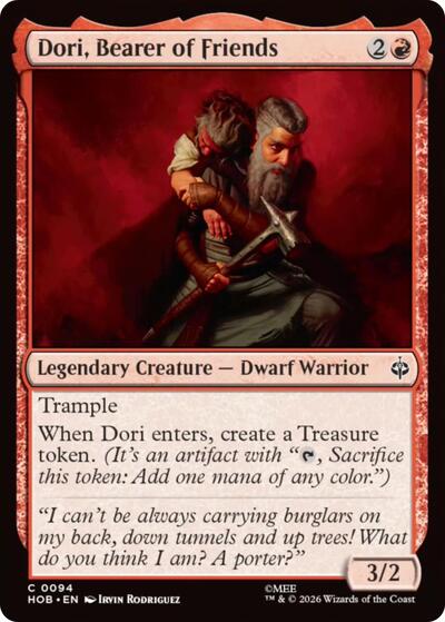 Dori, Bearer of Friends (The Hobbit) Light Play