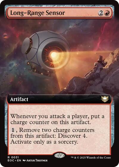 Long-Range Sensor (Extended Art) (Commander: Edge of Eternities) Light Play