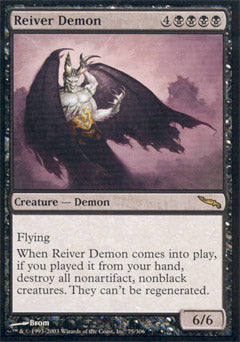 Reiver Demon (Mirrodin) Heavy Play
