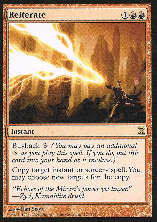 Reiterate (Time Spiral) Near Mint