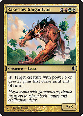 Rakeclaw Gargantuan (Commander 2013 Edition) Light Play
