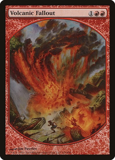 Volcanic Fallout (Promos: Magic Player Rewards) Light Play