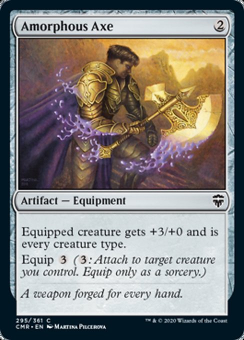 Amorphous Axe (Commander Legends) Light Play Foil