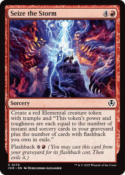 Seize the Storm (Innistrad Remastered) Light Play