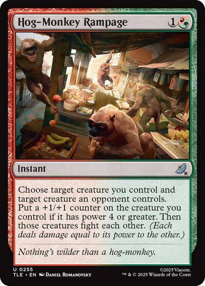 Hog-Monkey Rampage (Avatar: The Last Airbender: Eternal-Legal) Light Play