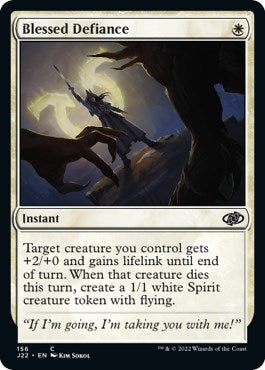 Blessed Defiance (Jumpstart 2022) Light Play
