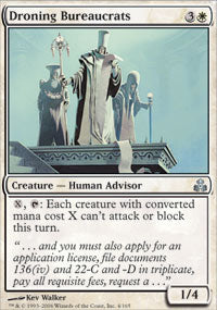 Droning Bureaucrats (Guildpact) Light Play
