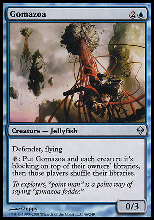 Gomazoa (Zendikar) Heavy Play