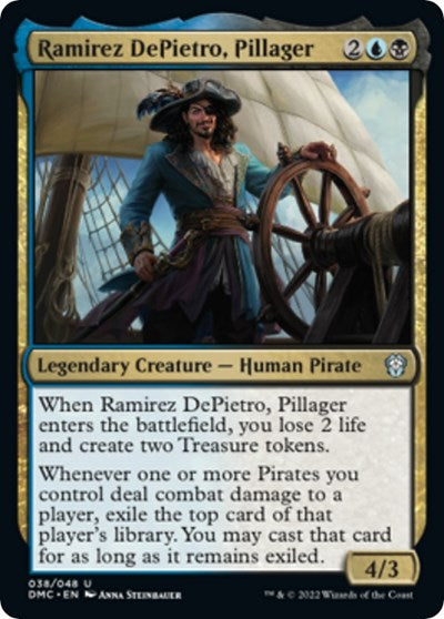 Ramirez DePietro, Pillager (Commander: Dominaria United) Light Play Foil