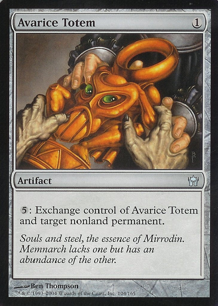 Avarice Totem (Fifth Dawn) Damaged / Poor