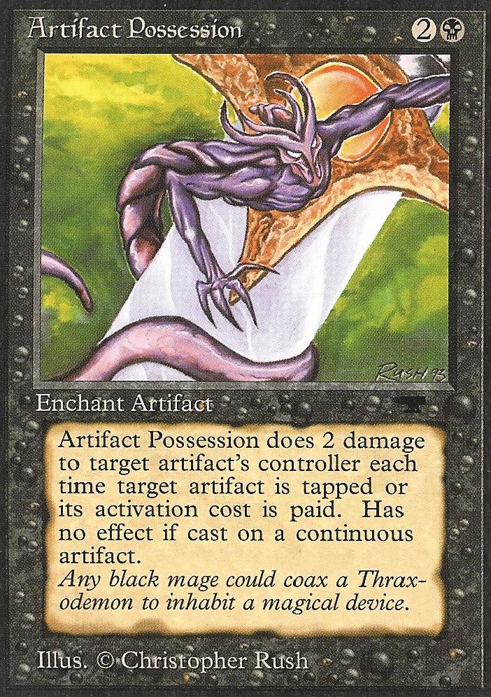 Artifact Possession (Antiquities) Heavy Play