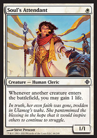 Soul's Attendant (Rise of the Eldrazi) Medium Play