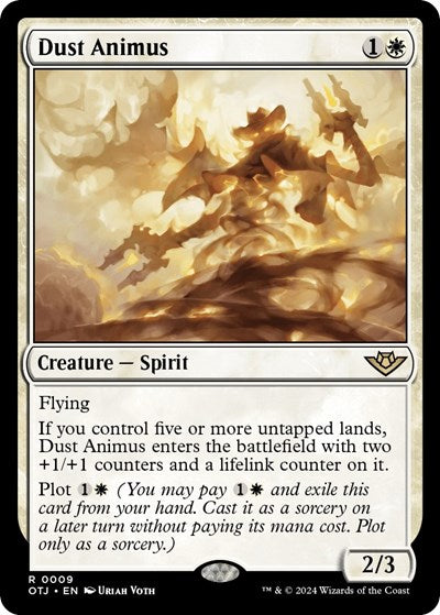 Dust Animus (Outlaws of Thunder Junction) Light Play Foil