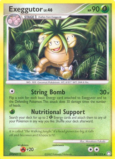 Exeggutor (Mysterious Treasures) Light Play