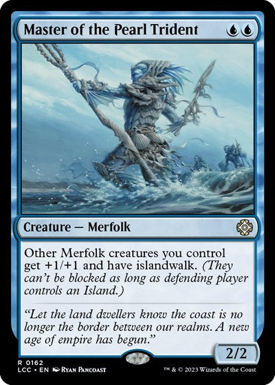 Master of the Pearl Trident (Commander: The Lost Caverns of Ixalan) Light Play