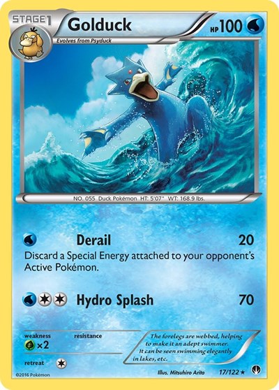 Golduck (XY - BREAKpoint) Medium Play