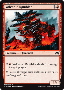 Volcanic Rambler (Magic Origins) Light Play