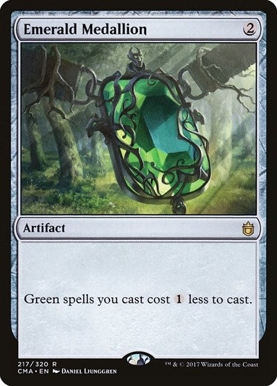 Emerald Medallion (Commander Anthology) Light Play