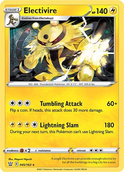 Electivire (SWSH05: Battle Styles) Light Play