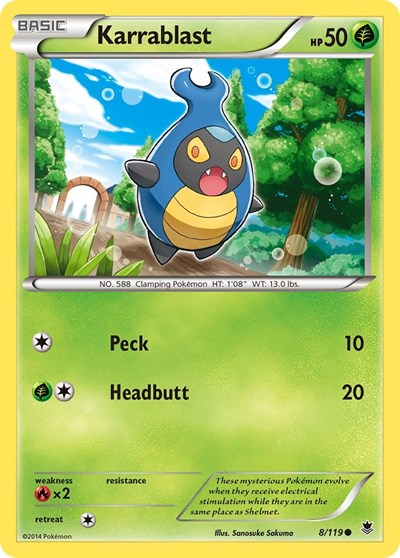 Karrablast (XY - Phantom Forces) Light Play
