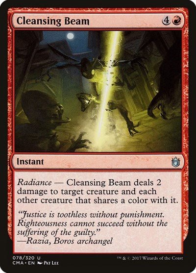 Cleansing Beam (Commander Anthology) Medium Play