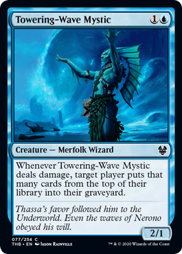 Towering-Wave Mystic (Theros Beyond Death) Light Play