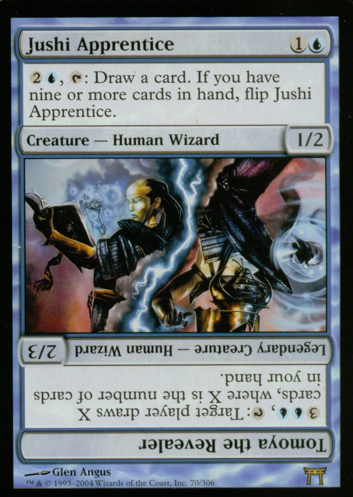Jushi Apprentice (Champions of Kamigawa) Heavy Play