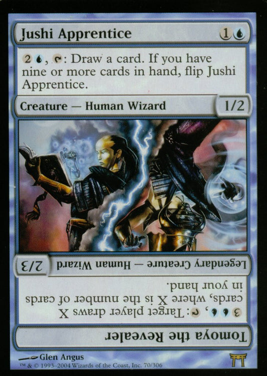 Jushi Apprentice (Champions of Kamigawa) Heavy Play