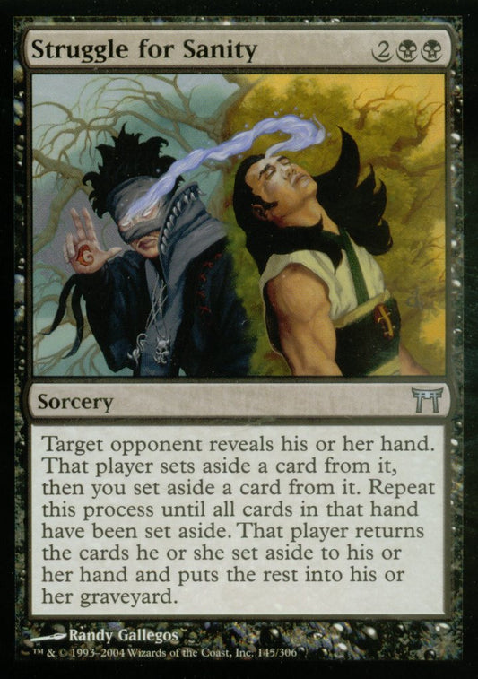 Struggle for Sanity (Champions of Kamigawa) Light Play