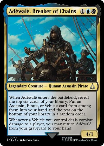 Adewale, Breaker of Chains (Universes Beyond: Assassin's Creed) Light Play
