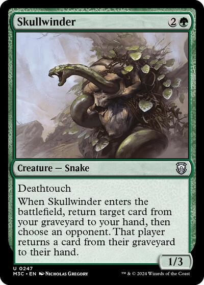Skullwinder (Commander: Modern Horizons 3) Light Play