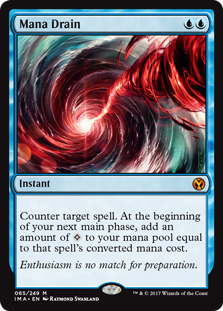 Mana Drain (Iconic Masters) Light Play