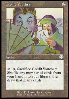 Credit Voucher (Mercadian Masques) Light Play