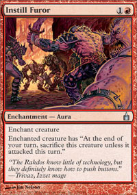 Instill Furor (Ravnica) Medium Play