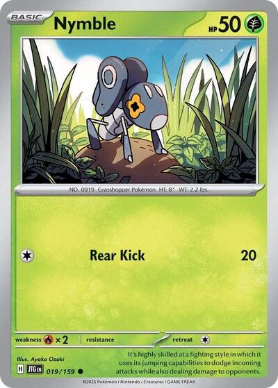Nymble (SV09: Journey Together) Light Play Reverse Holofoil
